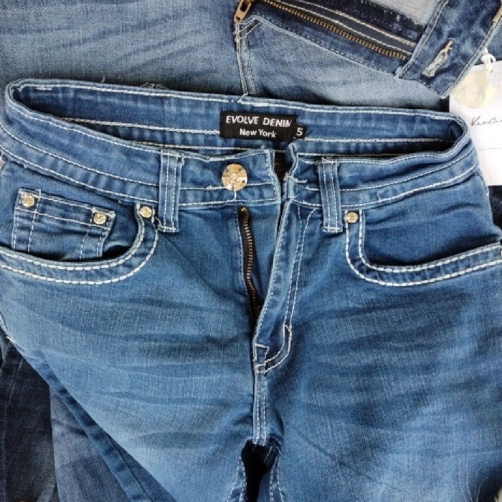 Women's Classic Blue Skinny Jeans